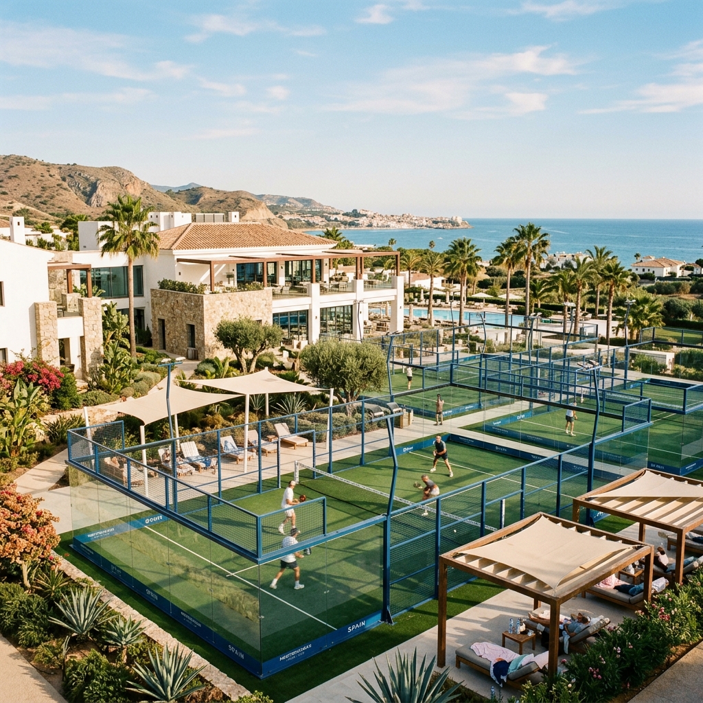 Padel camp in Spain